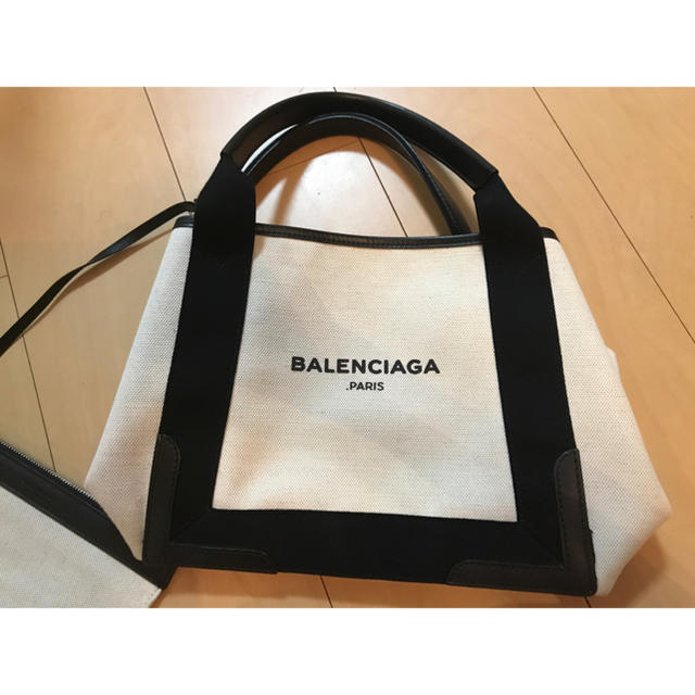 限定値下げ！BALENCIAGA キャンバストートバック ブラック 1