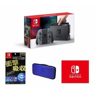 ニンテンドウ(任天堂)のNINTENDO SWITCH☆任天堂スイッチ☆本体新品 amazonセット(家庭用ゲーム機本体)