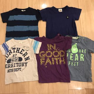 ジャンクストアー(JUNK STORE)の男の子 Tシャツ セット売り 90(Tシャツ/カットソー)