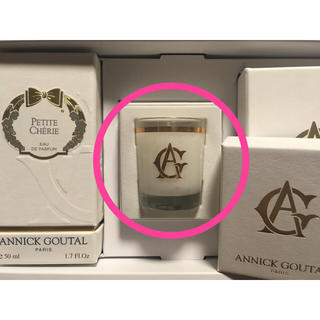 アニックグタール(Annick Goutal)のアニックグタール プチシェリーミニキャンドル(香水(女性用))