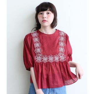 ドットアンドストライプスチャイルドウーマン(Dot&Stripes CHILDWOMAN)のdot and stripes blouse(シャツ/ブラウス(半袖/袖なし))