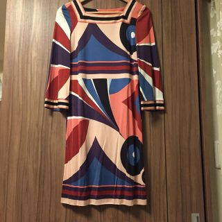 エミリオプッチ(EMILIO PUCCI)の値下げ【EMILIO PUCCI】ジャージー ドレス(ひざ丈ワンピース)