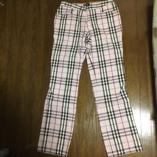 バーバリー(BURBERRY)の最終値下げ♡Burberry☆パンツ pink(チノパン)