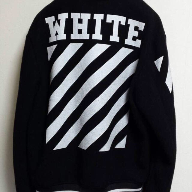 OFF-WHITE(オフホワイト)のoff white スタジャン メンズのジャケット/アウター(スタジャン)の商品写真