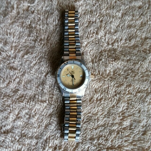 TAG Heuer(タグホイヤー)のタグホイヤー 2000 レディース腕時計 オーバーホール済 974.008 レディースのファッション小物(腕時計)の商品写真