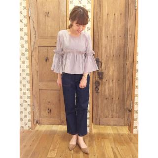 フラワー(flower)のflutter petal blouse フラワー(シャツ/ブラウス(長袖/七分))