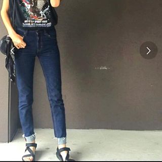 マウジー(moussy)の美品★ロールアップデニム★(デニム/ジーンズ)