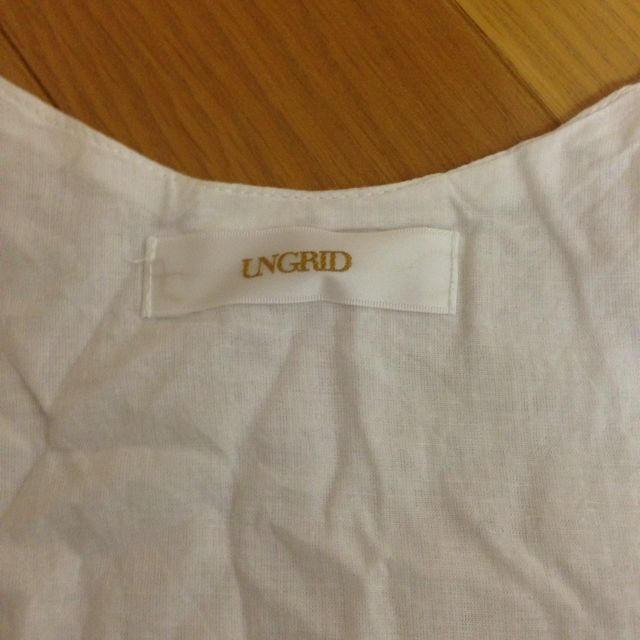 Ungrid(アングリッド)のアングリッド♡コットン刺繍タンクワンピ レディースのワンピース(ひざ丈ワンピース)の商品写真