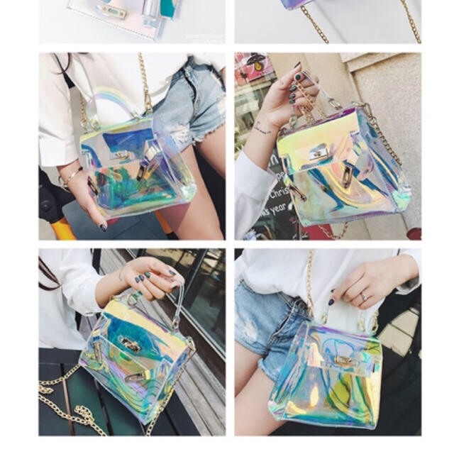 夏の定番 透明クリアバック♡ レディースのバッグ(ショルダーバッグ)の商品写真