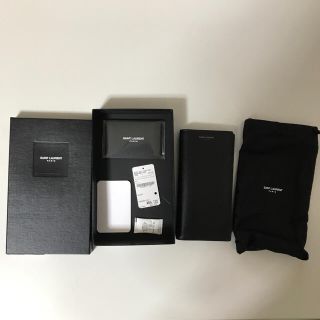 サンローラン(SAINT LAURENT)のSAINT LAURENT PARIS 二つ折り長財布 ウォレット 確実正規品(長財布)