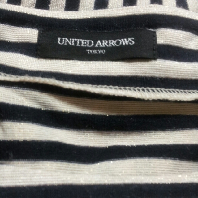 UNITED ARROWS(ユナイテッドアローズ)の5/10迄取り置き☆カットソーワンピ レディースのワンピース(ひざ丈ワンピース)の商品写真