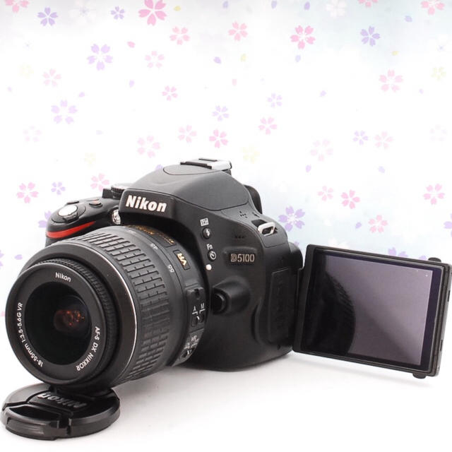 Nikon - ☆Wi-Fiでスマホへ☆自撮り☆取扱説明書 Nikon D5100 レンズキットの通販 by LIFE Camera｜ニコンならラクマ