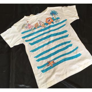 ツモリチサト(TSUMORI CHISATO)のワコール・ツモリチサトルーム♡手書きボーダー風Tシャツ(ルームウェア)