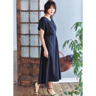 イエナ(IENA)のCLASSY.シャツドレープワンピース(ロングワンピース/マキシワンピース)