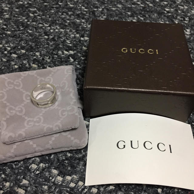 Gucci(グッチ)のGUCCI Gリング 15号 メンズのアクセサリー(リング(指輪))の商品写真