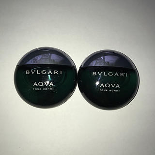 ブルガリ(BVLGARI)の【値下げしました！】BVLGARI AQVA 5ml 2点セット(香水(男性用))