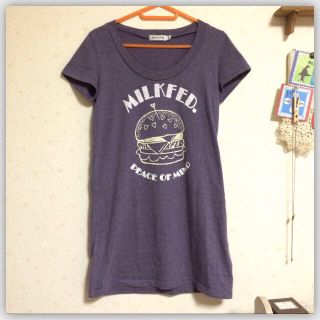 ミルクフェド(MILKFED.)のTシャツワンピ♪MILKFED.(ミニワンピース)