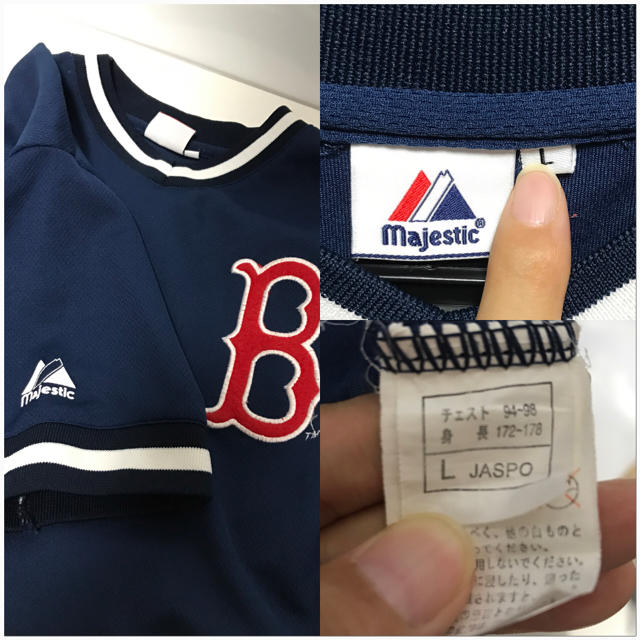 MAJESTIC LEGON(マジェスティックレゴン)のマジェスティック Tシャツ レッドソックス スポーツ/アウトドアの野球(ウェア)の商品写真