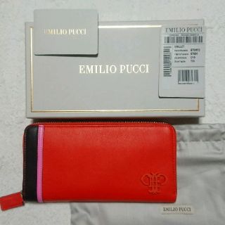 エミリオプッチ(EMILIO PUCCI)の 正規品 ラウンドファスナー長財布(財布)