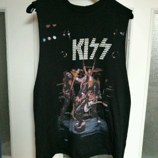 ザラ(ZARA)のZARA  今季　ロックTシャツ　バンド　kiss(Tシャツ(半袖/袖なし))