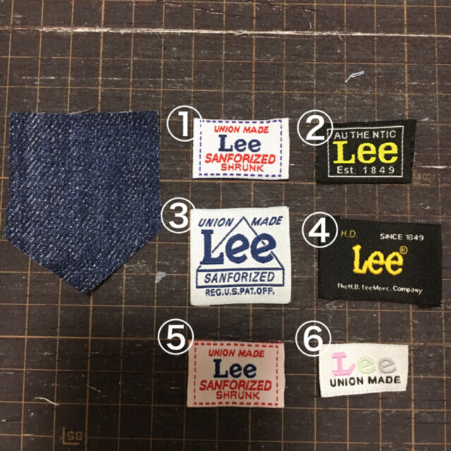 Akiさん 専用 よだれカバー リバーシブル Lee ハンドメイドのキッズ/ベビー(スタイ/よだれかけ)の商品写真