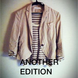 アナザーエディション(ANOTHER EDITION)のアナザーエディション(テーラードジャケット)