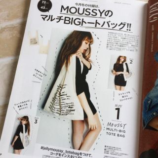 マウジー(moussy)のJELLY5月号付録 マルチトートバッグ(トートバッグ)