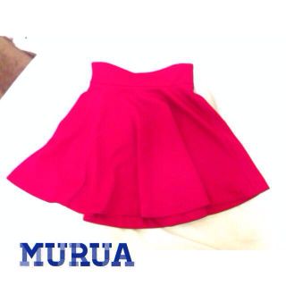 ムルーア(MURUA)の送込 MURUA フレアスカートR(ミニスカート)