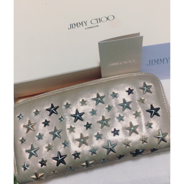 JIMMY CHOO ラウンドファスナー長財布