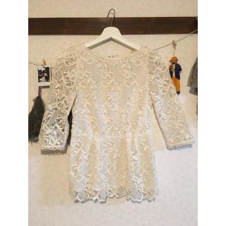 ジャスグリッティー(JUSGLITTY)のJUSGLITTY*レーストップス(シャツ/ブラウス(長袖/七分))