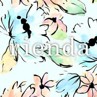 リエンダ(rienda)の*Me様*専用♡rienda♡大人気、商品♡Ｓリボンオフショルトップシフォン(カットソー(半袖/袖なし))