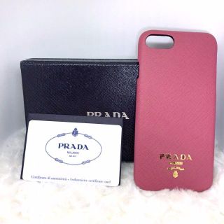 プラダ(PRADA)の【新品/未使用】♡PRADA♡ プラダ iPhone7ケース ピンク(iPhoneケース)