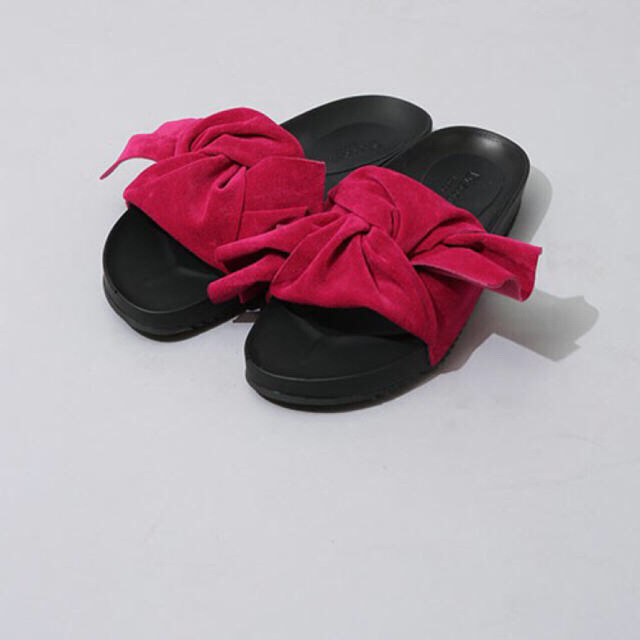 Discoat(ディスコート)のDiscoat Parisien 今期リボンサンダル  レディースの靴/シューズ(サンダル)の商品写真