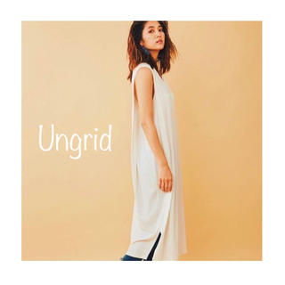 アングリッド(Ungrid)の☆特別SALE☆ 未使用 送込 ungrid 完売品！ ワンピース アングリッド(ロングワンピース/マキシワンピース)