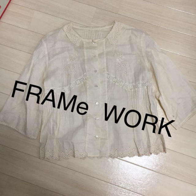 FRAMeWORK(フレームワーク)のFRAMe WORK コットンシャツ レディースのトップス(シャツ/ブラウス(長袖/七分))の商品写真