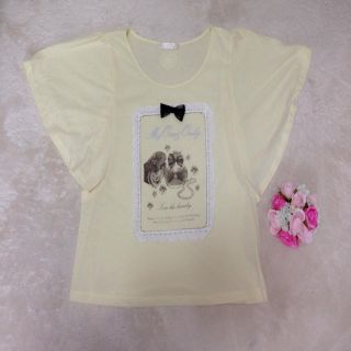 パステルイエロー ♡(Tシャツ(半袖/袖なし))