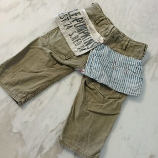 デニムダンガリー(DENIM DUNGAREE)のDENIM DUNGAREE デニム＆ダンガリー/カーキショートパンツ110㎝(パンツ/スパッツ)