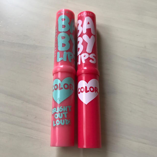 MAYBELLINE(メイベリン)のメイベリン ベイビーリップ 2色セット コスメ/美容のスキンケア/基礎化粧品(リップケア/リップクリーム)の商品写真