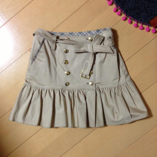 BURBERRY(バーバリー)のブルレ♡トレンチスカート レディースのスカート(ひざ丈スカート)の商品写真