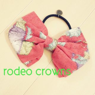 ロデオクラウンズ(RODEO CROWNS)のrodeo♡MAPリボンゴム(ヘアゴム/シュシュ)