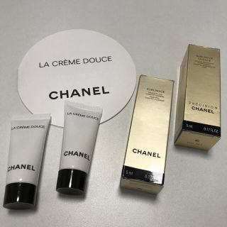 シャネル(CHANEL)のシャネル ラ クレーム ドゥース サブリマージュ サンプルセット(フェイスクリーム)