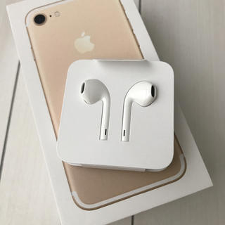 アップル(Apple)のiPhone7 付属品 正規品 イヤホン(ヘッドフォン/イヤフォン)