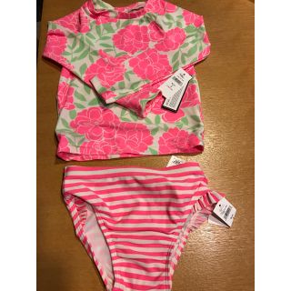 ベビーギャップ(babyGAP)のタグ付き 未使用水着 女児95cm baby gap ピンク(水着)