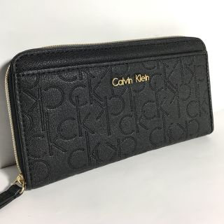 カルバンクライン(Calvin Klein)のSALE！Calvin Klein(カルバンクライン)ブラック長財布(財布)