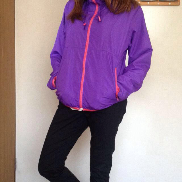 紫 ブルゾン レディースのジャケット/アウター(ブルゾン)の商品写真