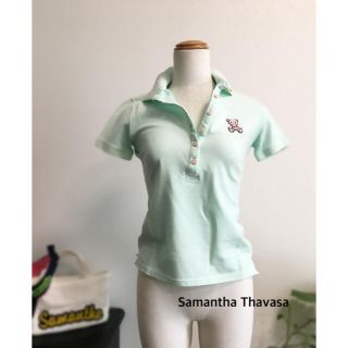 サマンサタバサ(Samantha Thavasa)のSamantha Thavasa ポロシャツ ⛳️ミントグリーン(ウエア)