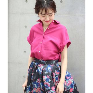 スピックアンドスパン(Spick & Span)のSpick and Span サイドベンツシャツ(シャツ/ブラウス(半袖/袖なし))