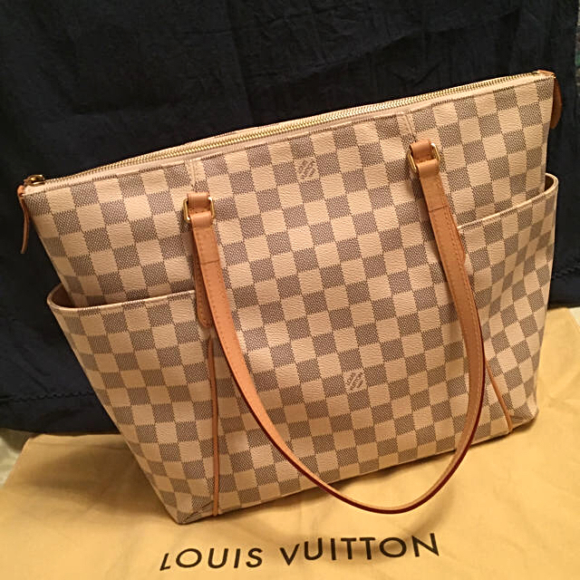 LOUIS VUITTON - 【美品】♡ほぼ新品♡ルイヴィトン ダミエ アズール トータリー♡