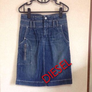 ディーゼル(DIESEL)の未使用☆DIESELテニススカート(ひざ丈スカート)