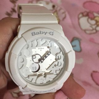 ベビージー(Baby-G)のbaby-G ホワイト 最終値下げ(腕時計)